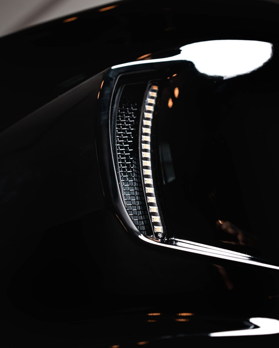CUSTOM DYNAMICS LIGHTS FAIRING VENT AMBER/WHITE CD-LRST-VENT-B