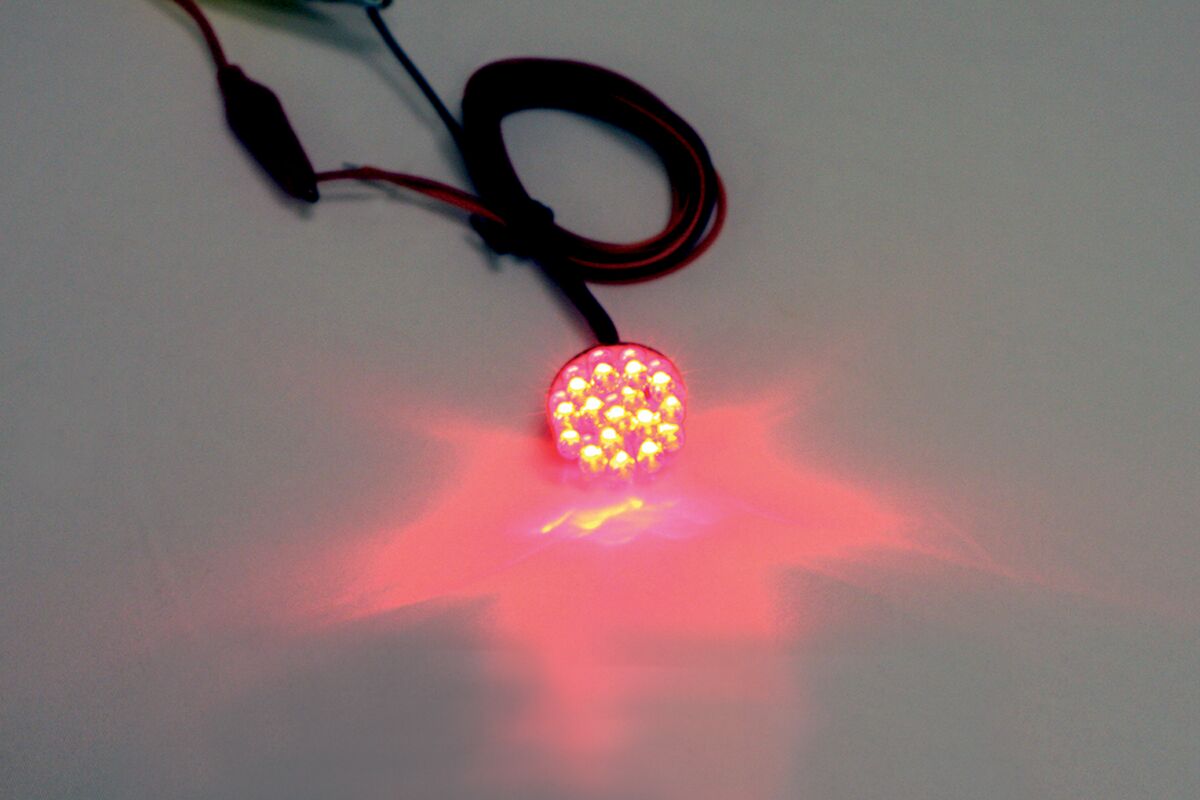 CUSTOM DYNAMICS GENESIS LED CLUSTER 1" 16LEDS/RED GEN-100-R