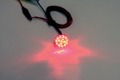 CUSTOM DYNAMICS GENESIS LED CLUSTER 1" 16LEDS/RED GEN-100-R