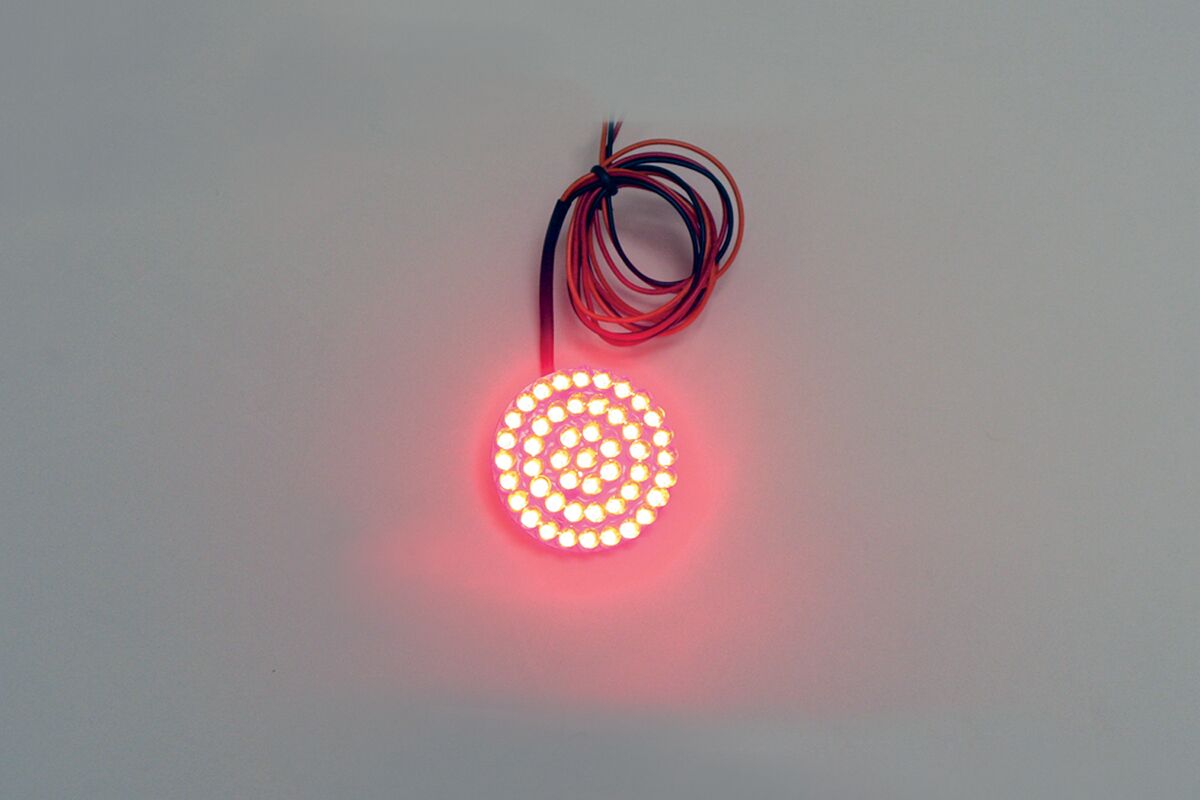CUSTOM DYNAMICS GENESIS LED CLUSTER 1.8" 48LEDS/RED GEN-18-R