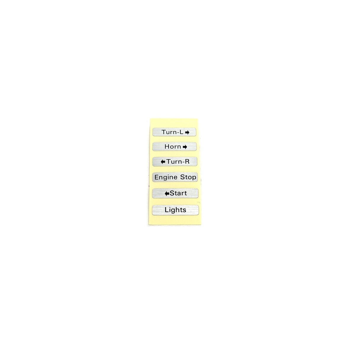 DAYTONA SWITCH HOUSING DECALS 10PCS/BA 20666