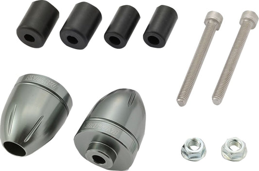 DAYTONA BAR END BULLET GUNMETAL 80911