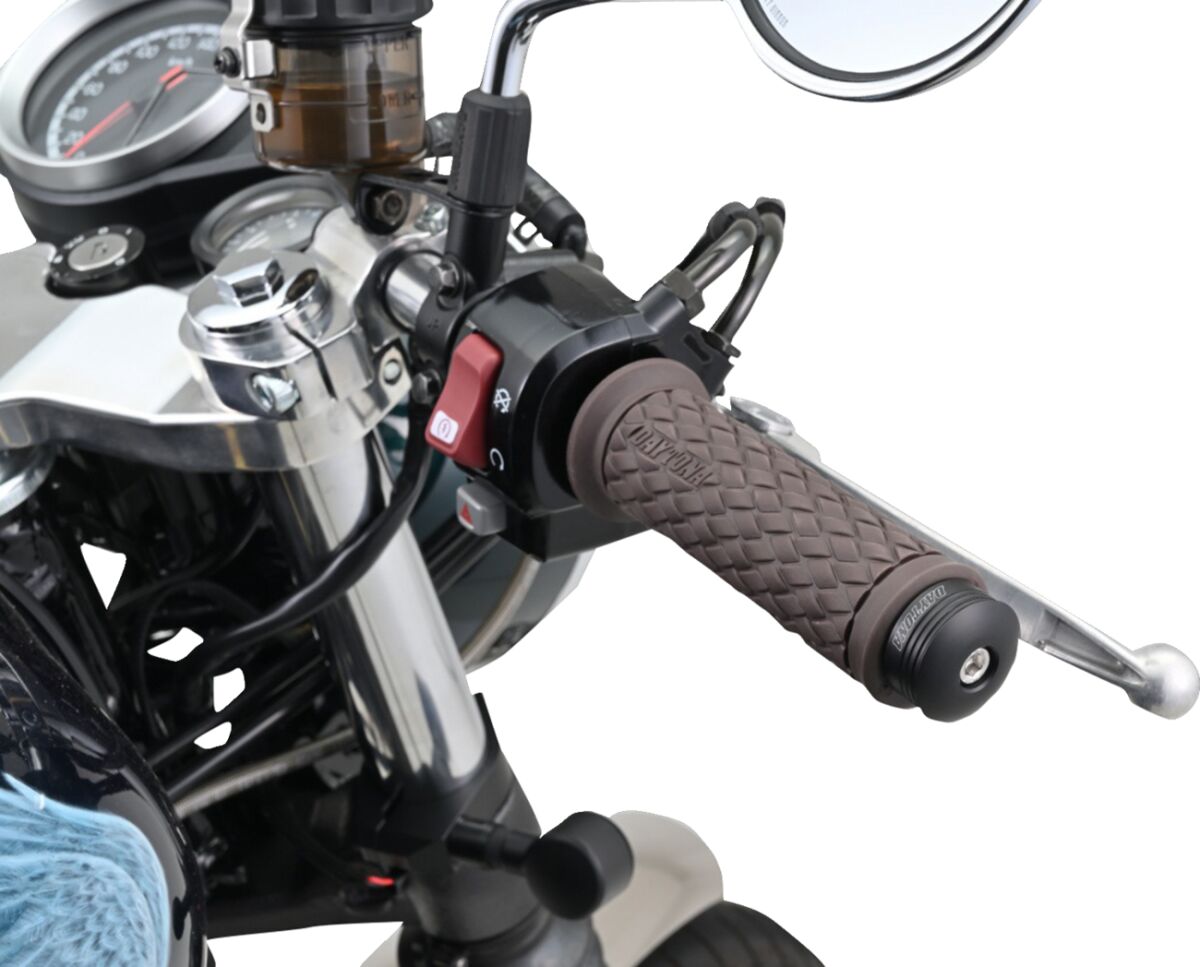 DAYTONA BAR END PLUG BLACK 81228