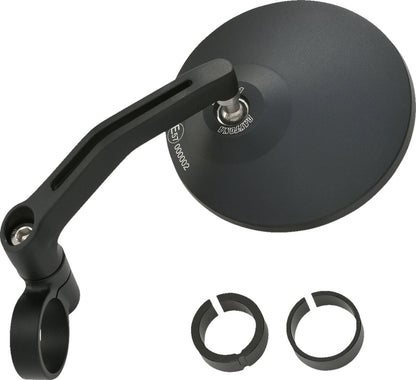 DAYTONA Bar End D-Mirror 3" Aluminium Round Excentric 89428