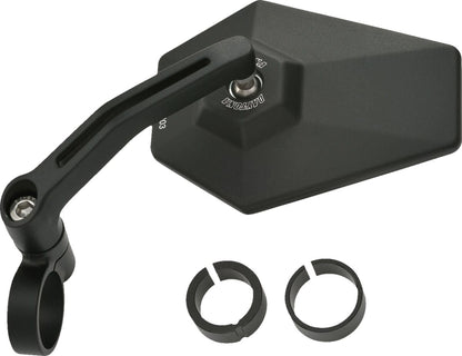 DAYTONA Bar End D-Mirror 4" Aluminium Hexagon 89430