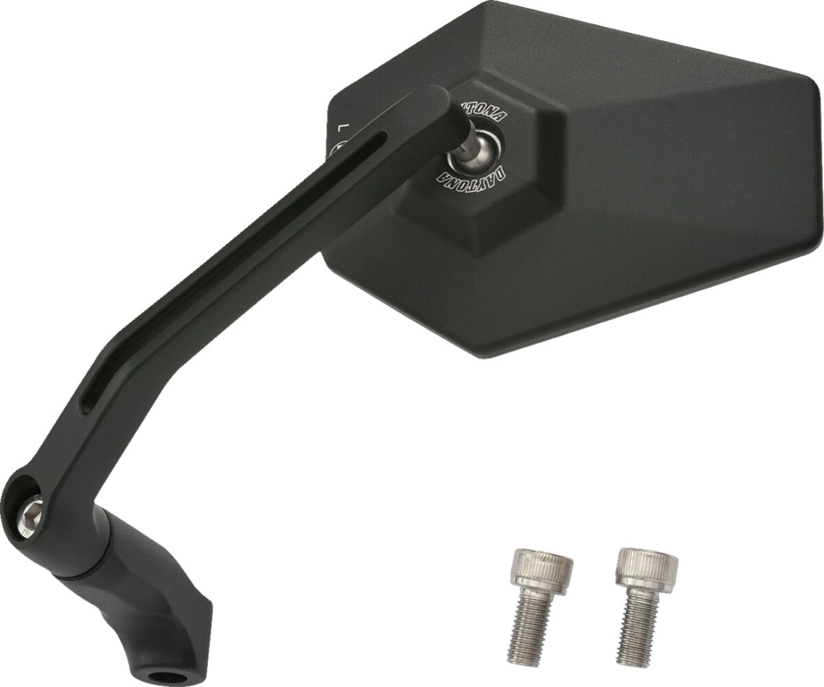 DAYTONA MIRROR ALUMINIUM BLACK D-MIRRO 89431