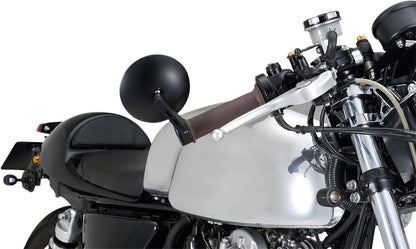 DAYTONA Bar End D-Mirror 9" ABS (Short) Pair 89813