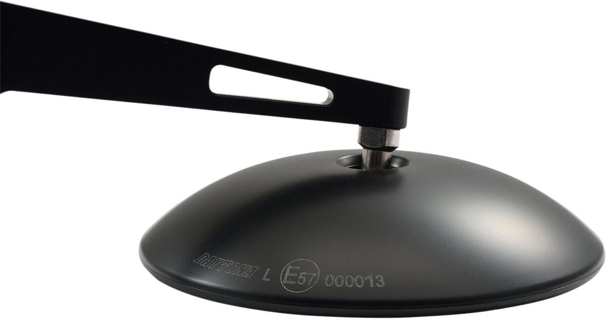 DAYTONA Bar End D-Mirror 9" ABS (Long) Pair 89814