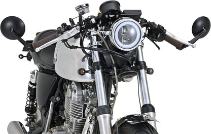 DAYTONA Bar End D-Mirror 9" ABS (Long) Pair 89814