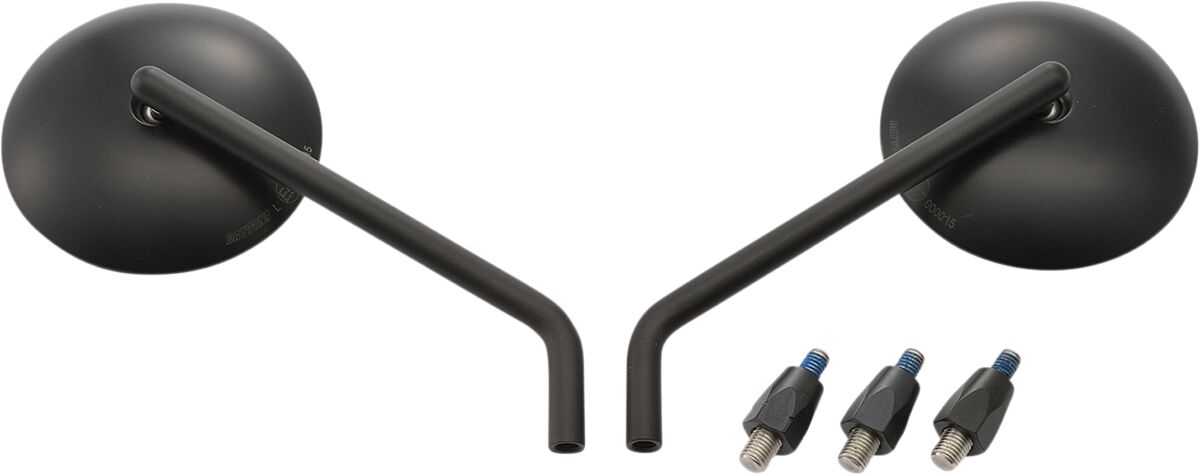 DAYTONA D-MIRROR-9 ROD ABS+STEEL PAIR 89815