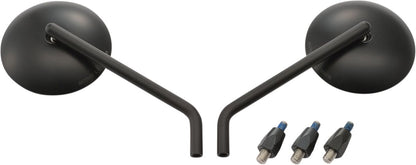 DAYTONA D-MIRROR-9 ROD ABS+STEEL PAIR 89815