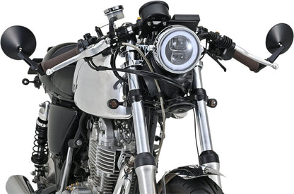 DAYTONA Bar End D-Mirror 10" ABS (Short) Pair 89816