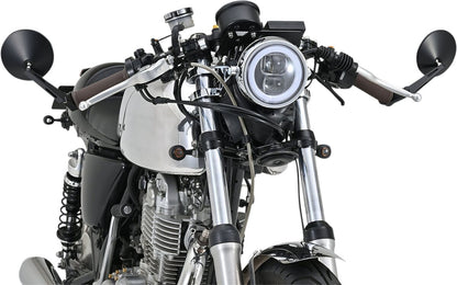 DAYTONA Bar End D-Mirror 10" ABS (Long) Pair 89817