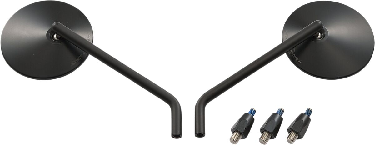 DAYTONA D-MIRROR-10 ROD ABS+STEEL PAIR 89818