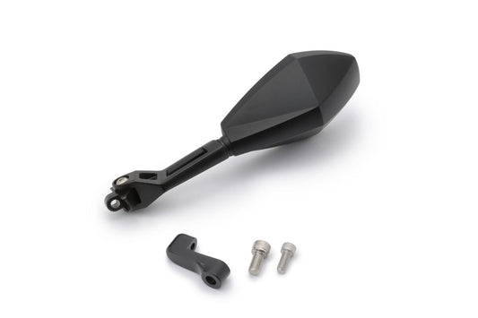 DAYTONA Handlebar D-Mirror 12" Aluminium ABS Diamond (Left) 80721