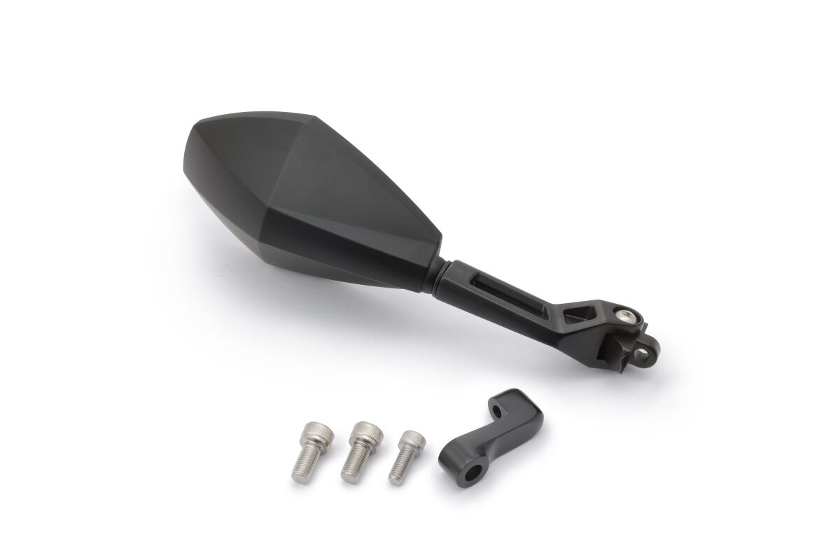 DAYTONA Handlebar D-Mirror 12" Aluminium ABS Diamond (Right) 80722