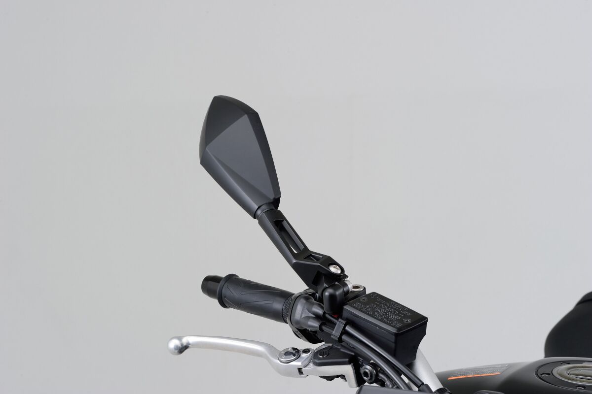 DAYTONA Handlebar D-Mirror 12" Aluminium ABS Diamond (Right) 80722