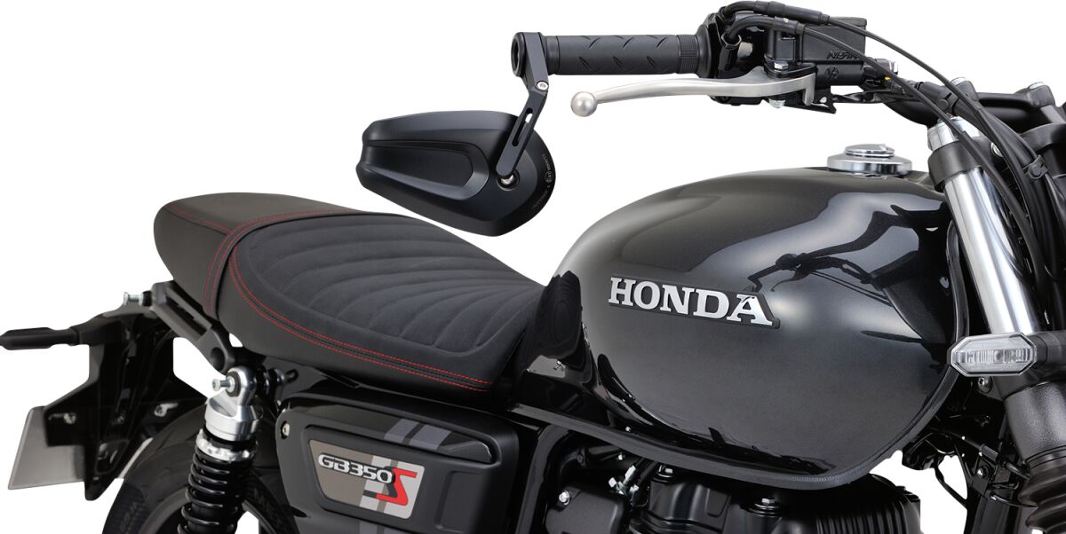 DAYTONA Bar End D-Mirror 13" ABS Cave 1 (Short) 80761