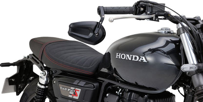 DAYTONA Bar End D-Mirror 13" ABS Cave 1 (Short) 80761