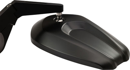 DAYTONA Bar End D-Mirror 13" ABS Cave 1 (Short) 80761