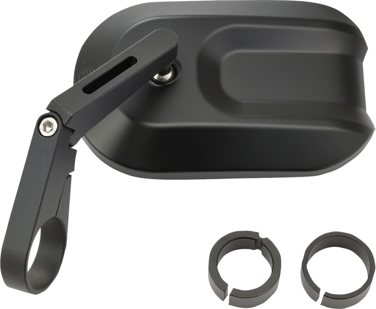 DAYTONA Bar End D-Mirror 14" ABS Cave 1 (Short) 80762