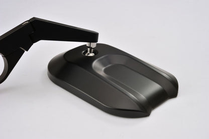 DAYTONA Bar End D-Mirror 14" ABS Cave 1 (Short) 80762