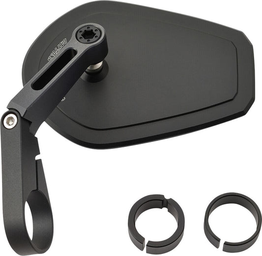 DAYTONA Bar End D-Mirror 15" Flat (Short) 80799