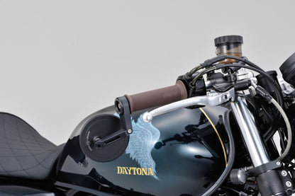DAYTONA Bar End D-Mirror 17" Flat (Short) 80801