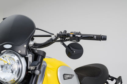 DAYTONA Handlebar Clamp D-Mirror 18" ABS Nylon 80917