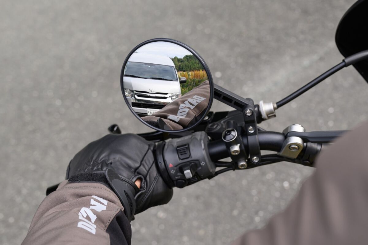 DAYTONA Handlebar Clamp D-Mirror 18" ABS Nylon 80917