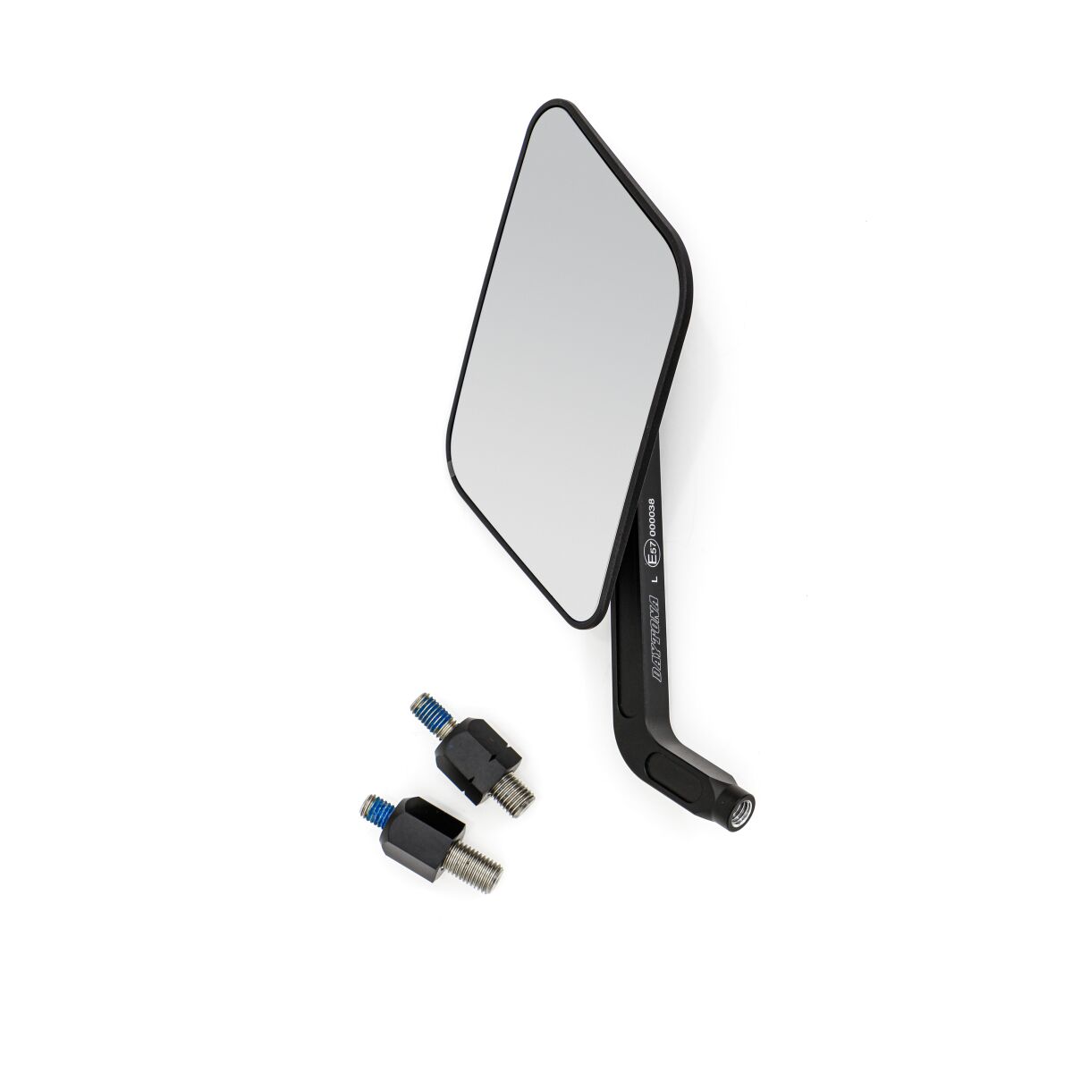 DAYTONA D-Mirror 20" Aluminium Flat Square (Right) 80994