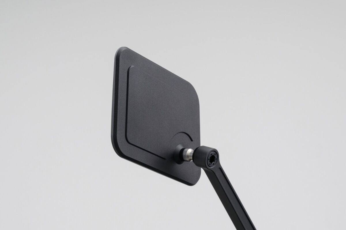DAYTONA D-Mirror 20" Aluminium Flat Square (Right) 80994