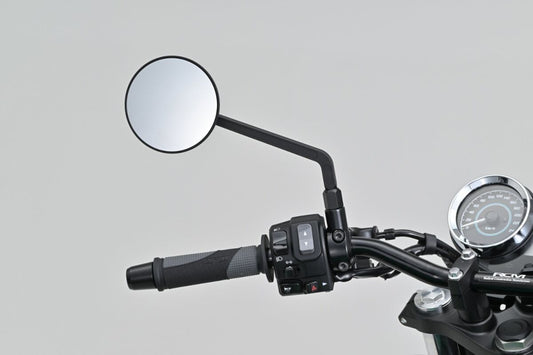 DAYTONA D-Mirror 21" Aluminium Flat Round (Left) 80998