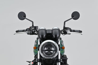 DAYTONA D-Mirror 21" Aluminium Flat Round (Left) 80998