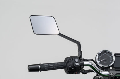 DAYTONA D-Mirror 20" Aluminium Flat Square (Left) 80993