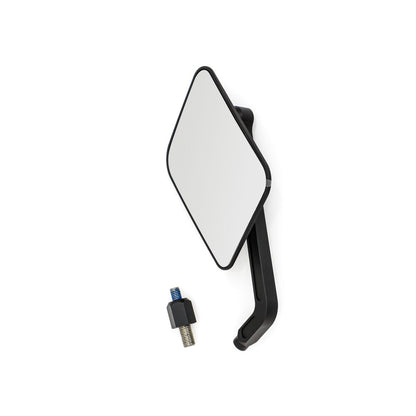 DAYTONA D-Mirror 20" Aluminium Flat Square (Left) 80993