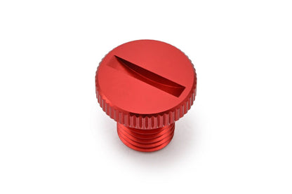 DAYTONA MIRROR PLUG BOLT RED LEFT 80945
