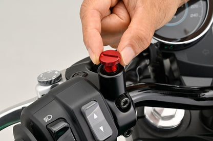 DAYTONA MIRROR PLUG BOLT RED RIGHT 80941