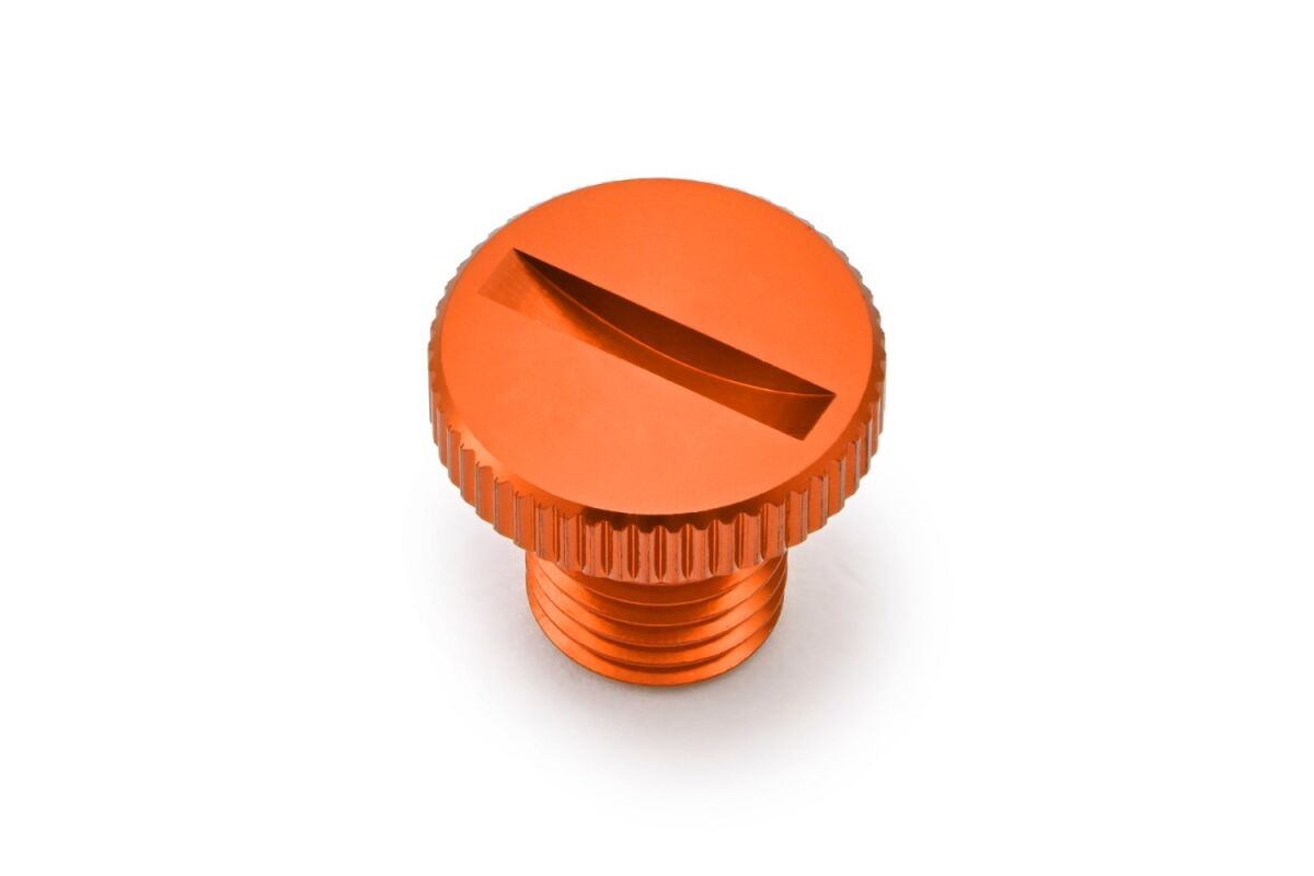 DAYTONA MIRROR PLUG BOLT ORANGE LEFT 80946
