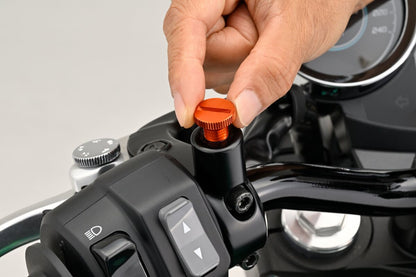 DAYTONA MIRROR PLUG BOLT ORANGE RIGHT 80942