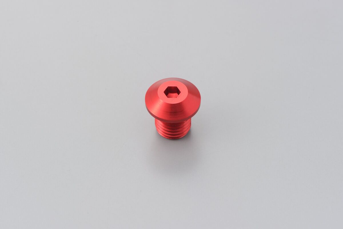 DAYTONA MIRROR PLUG BOLT RED LEFT 99795