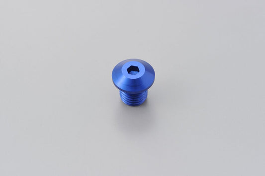 DAYTONA MIRROR PLUG BOLT BLUE LEFT 99797