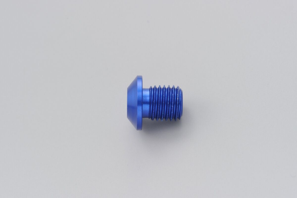 DAYTONA MIRROR PLUG BOLT BLUE LEFT 99797