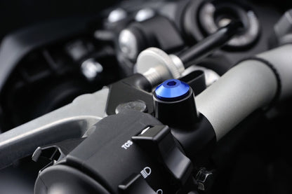 DAYTONA MIRROR PLUG BOLT BLUE RIGHT 99796