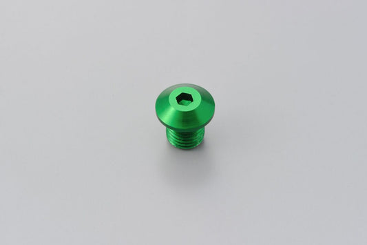 DAYTONA MIRROR PLUG BOLT GREEN LEFT 99801