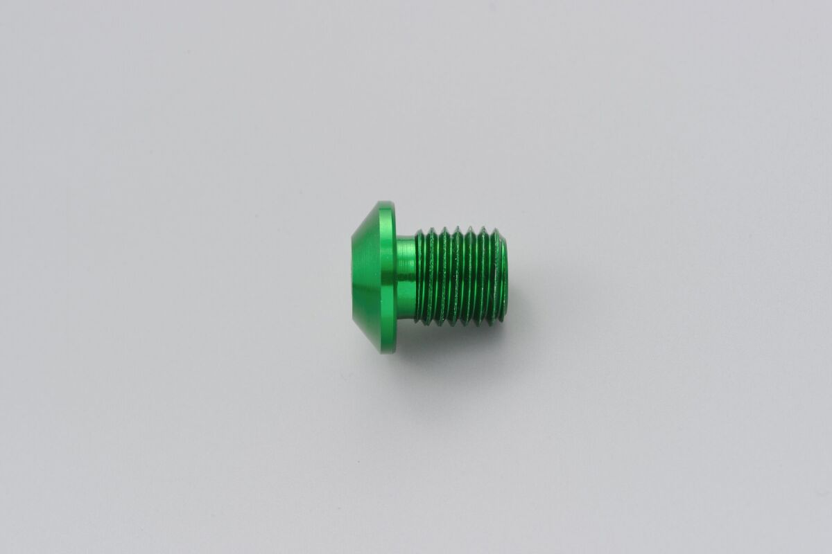 DAYTONA MIRROR PLUG BOLT GREEN LEFT 99801