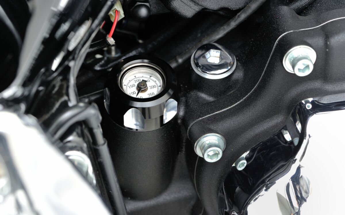 DAYTONA OIL TEMP. DIP STICK M8 BLACK B 88252