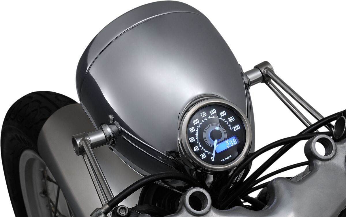 DAYTONA HEADLIGHT VINTAGE BLACK 86903