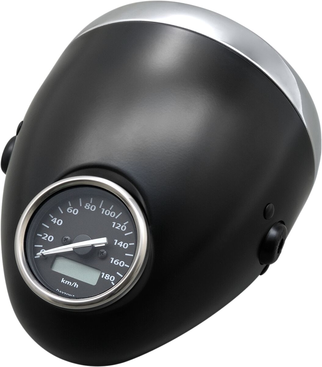 DAYTONA HEADLIGHT VINTAGE BLACK 86903