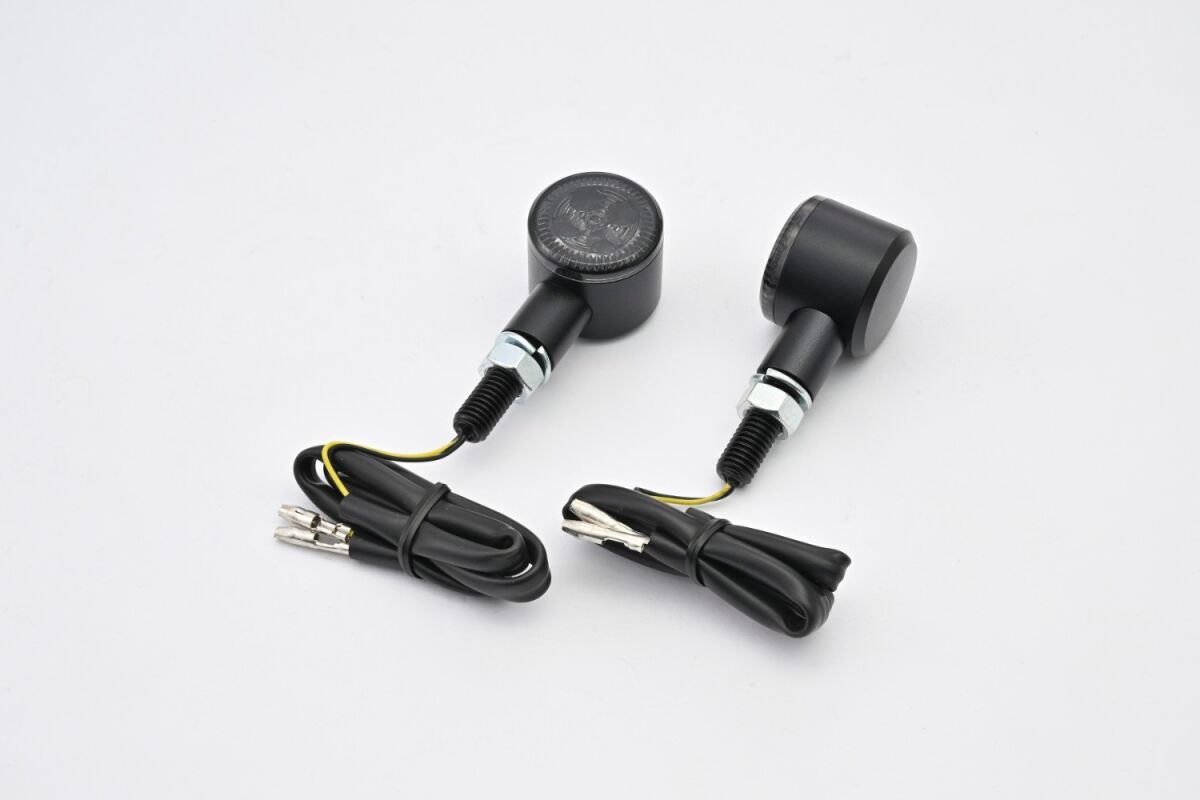 DAYTONA LED INDICATOR D-LIGHT "SOL2" SMOKE LENS 2PCS 81248